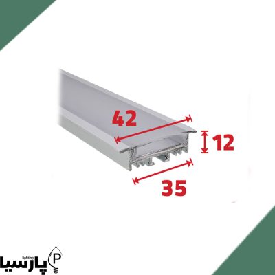 لاینر توکار برش 3.5 رویه 4.2 ارتفاع کم 12 میل